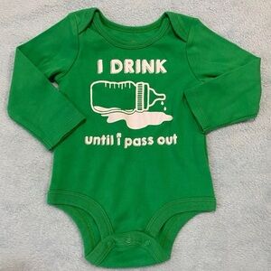 Green Baby Bodysuit